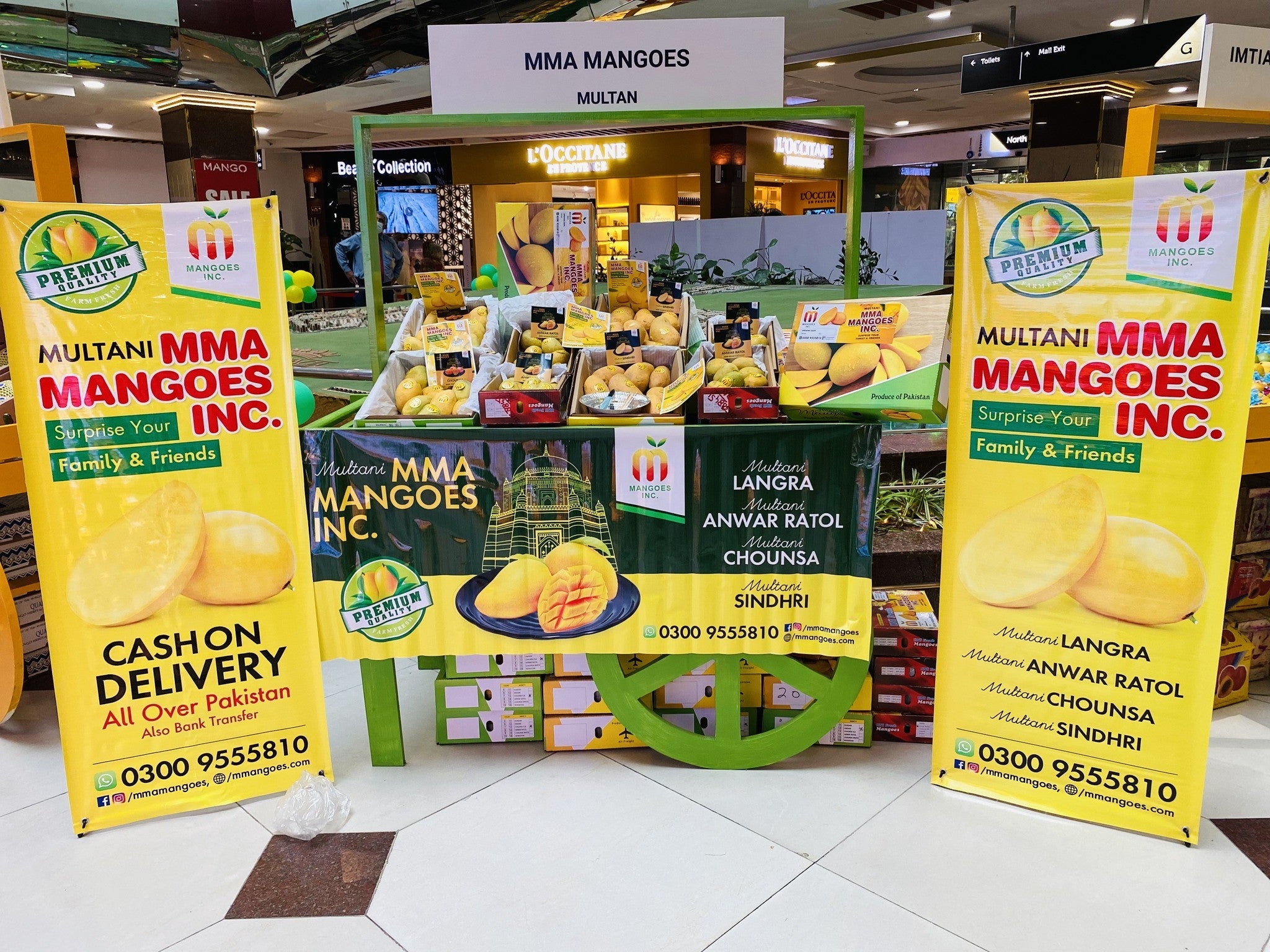 Premium expo presence — MMA Mangoes